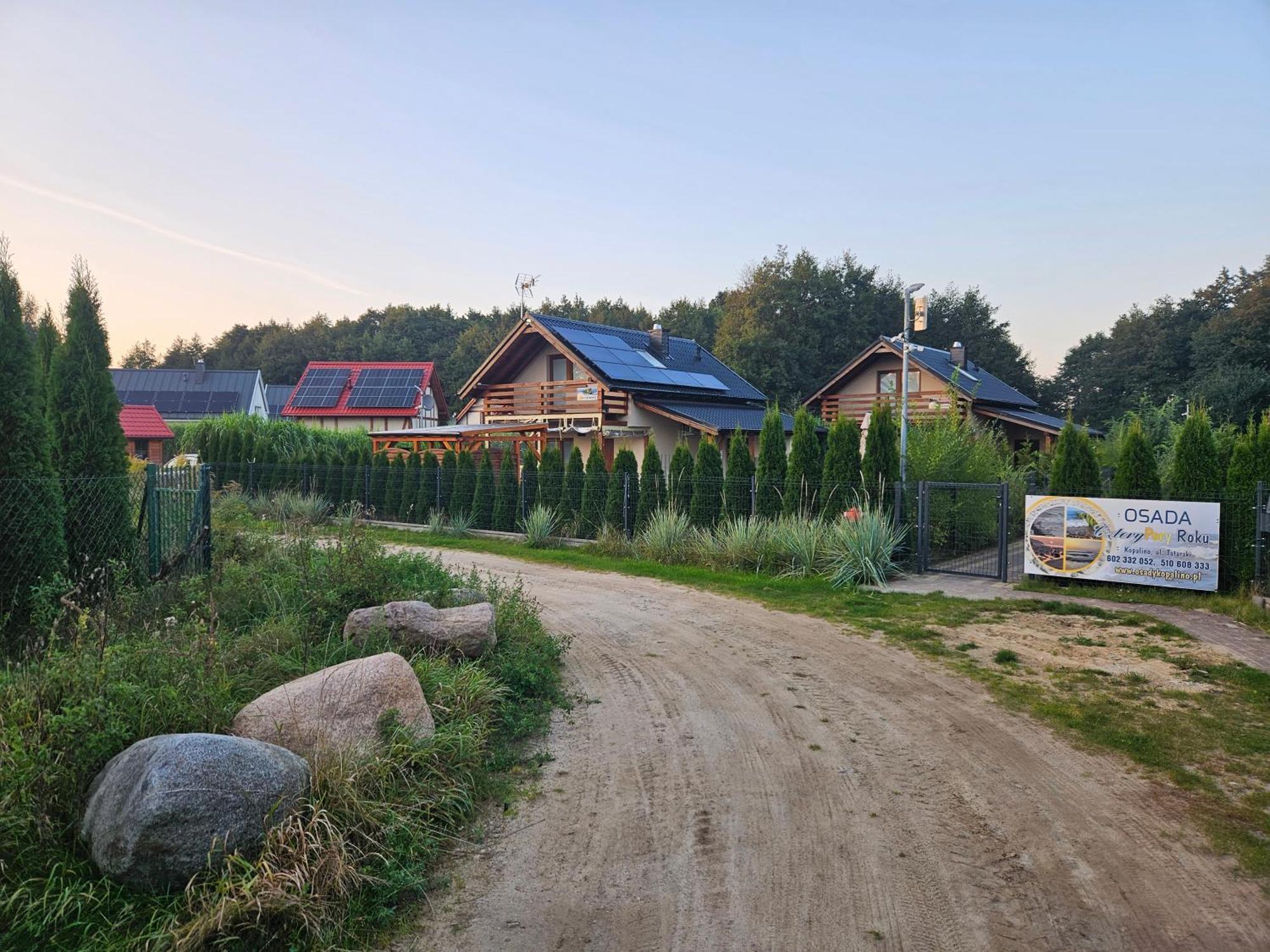 Osada Cztery Pory Roku -Dom Lato Villa Kopalino Bagian luar foto
